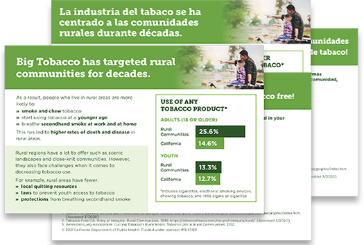 Tobacco 101 Fact Card